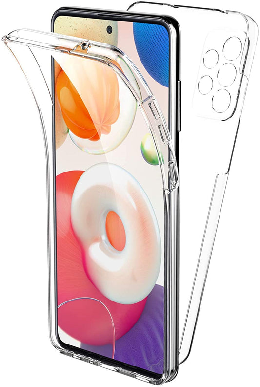 Samsung Galaxy A52/A52s TPU hoesje voor + achter