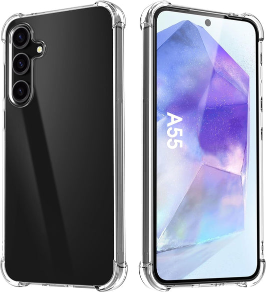 Samsung Galaxy A55 hoesje met stevige hoeken