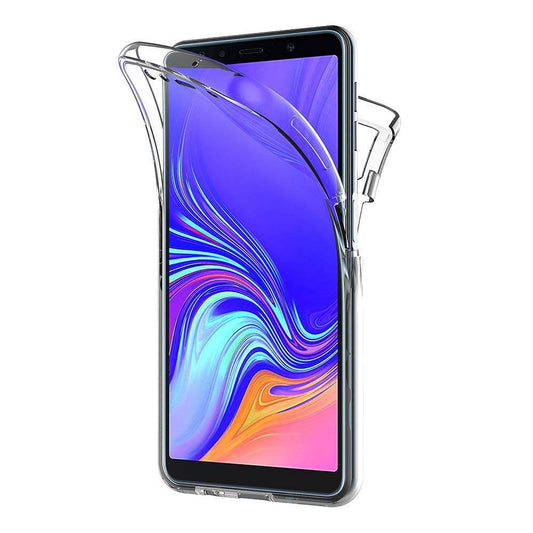 Samsung Galaxy A7 2018 TPU hoesje voor + achter