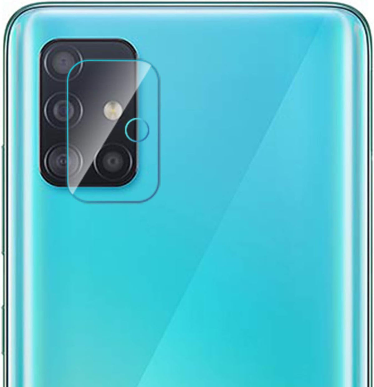 Samsung Galaxy A71 Camera lens protector - Tempered Glass