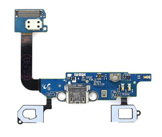 Samsung Galaxy Alpha Micro USB connector met board