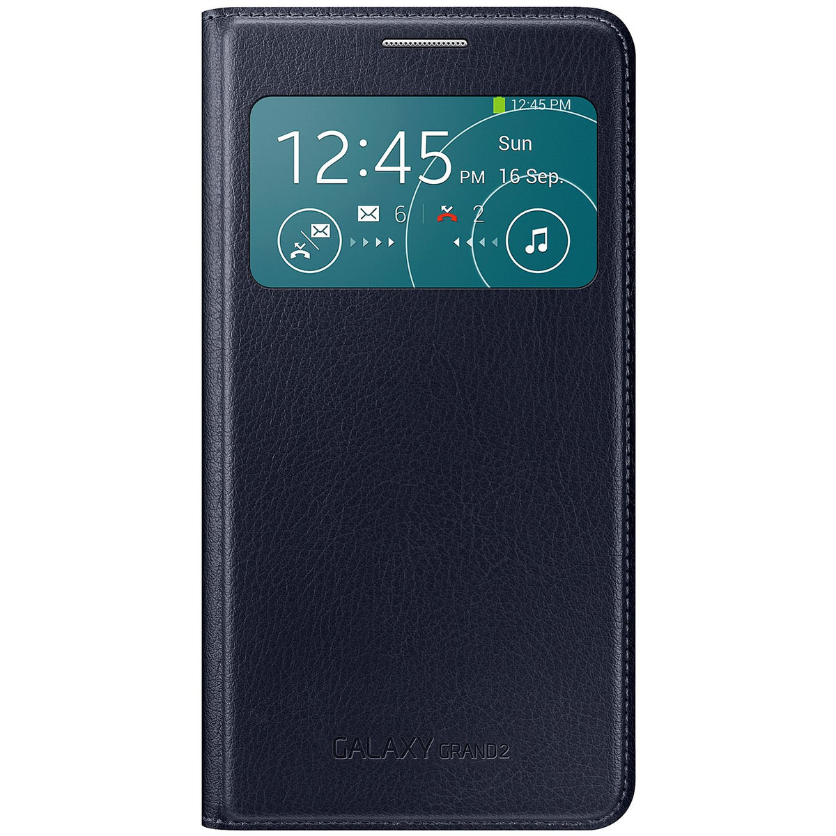 Samsung Galaxy Grand 2 S-View cover blauw EF-CG710BL