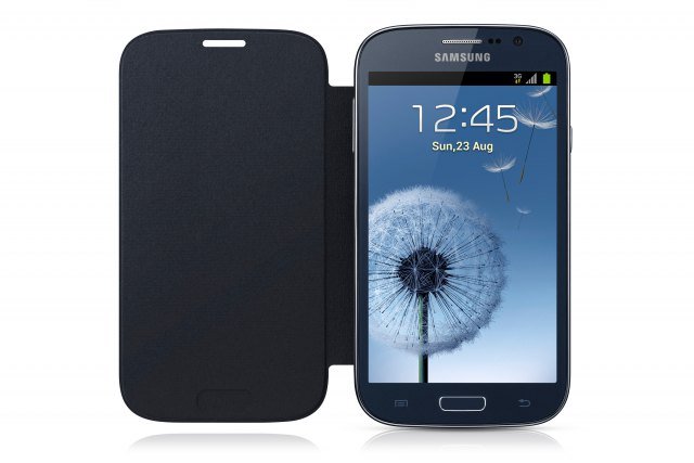 Samsung Galaxy Grand flip cover blauw EF-FI908BLEGWW