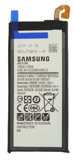 Samsung Galaxy J3 2017 batterij EB-BJ330ABE
