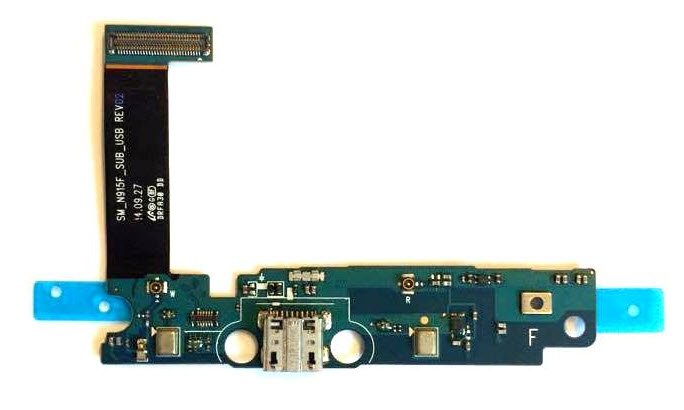 Samsung Galaxy Note Edge Micro USB connector met board