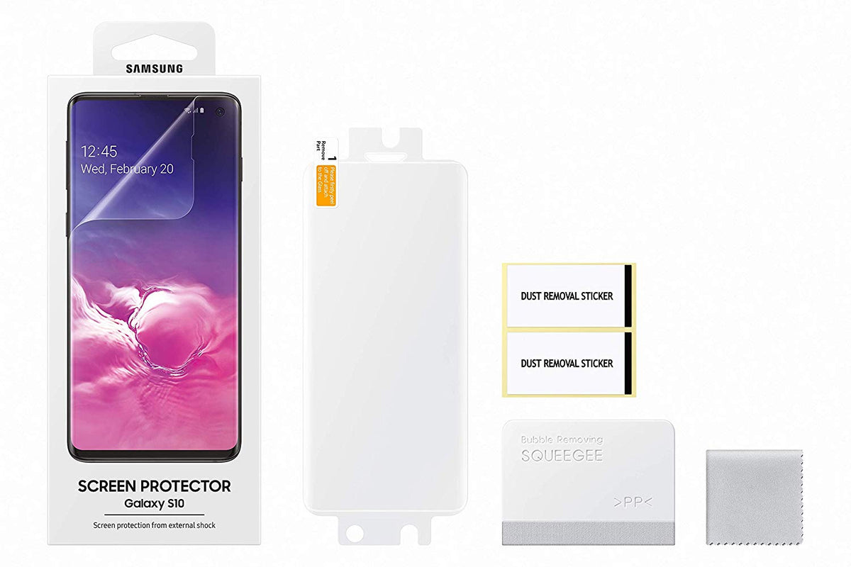 Samsung Galaxy S10 screenprotector set 2st. ET-FG973CTE