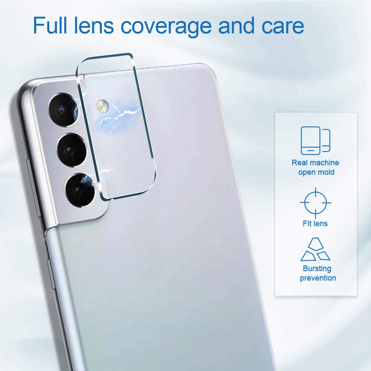 Samsung Galaxy S21+ Camera lens protector - Tempered Glass