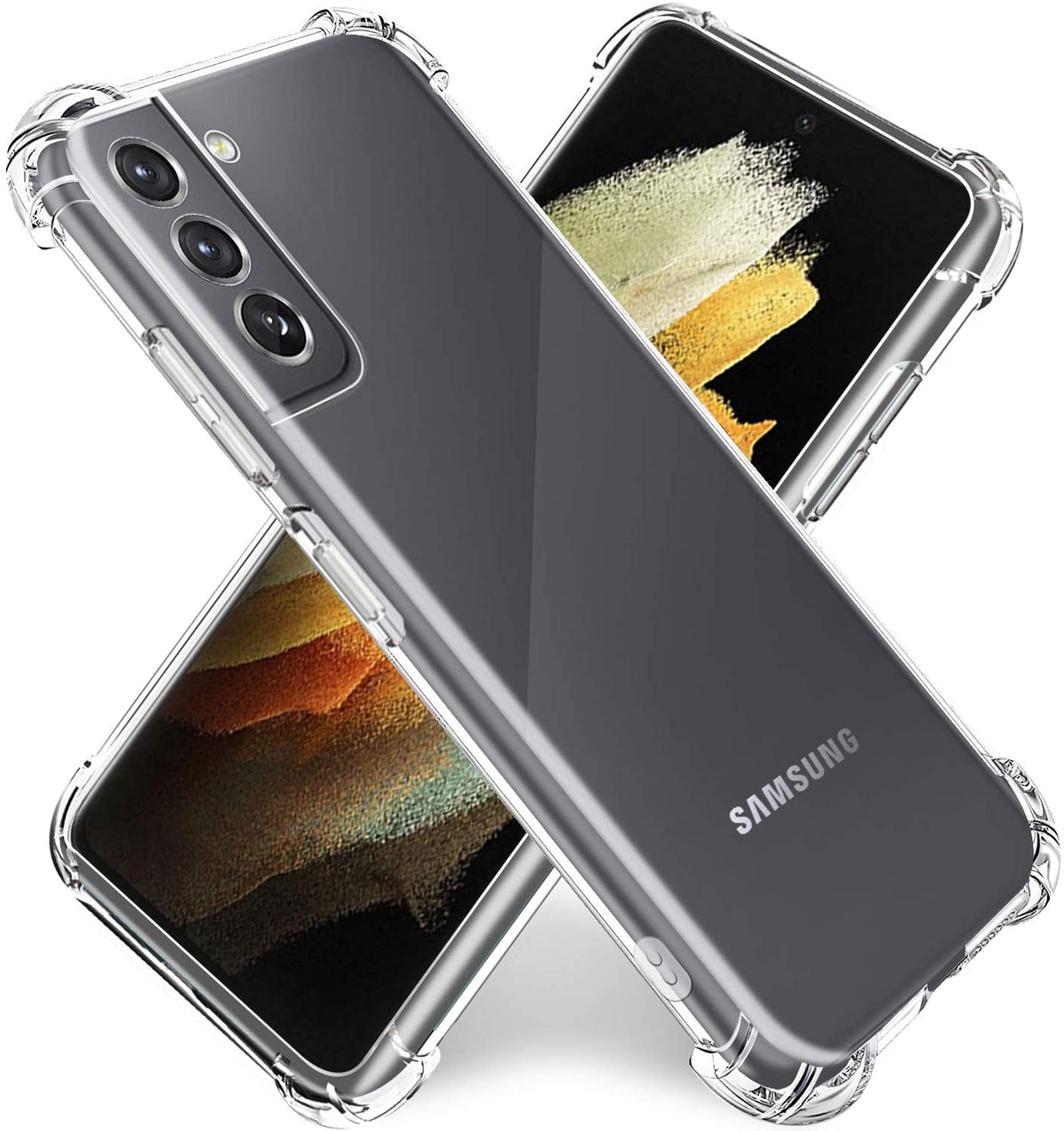 Samsung Galaxy S21+ hoesje met stevige hoeken