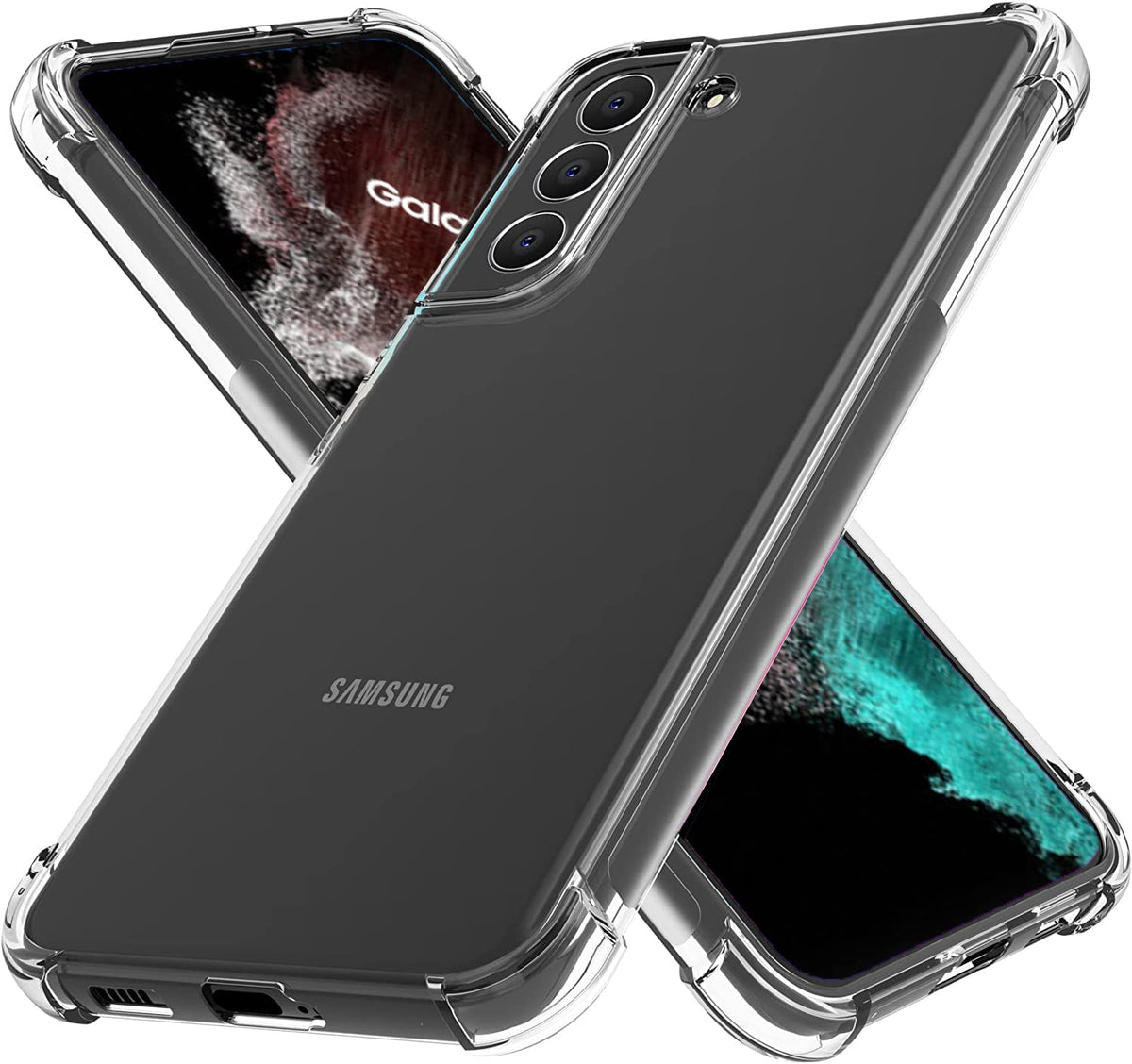 Samsung Galaxy S22+ hoesje met stevige hoeken
