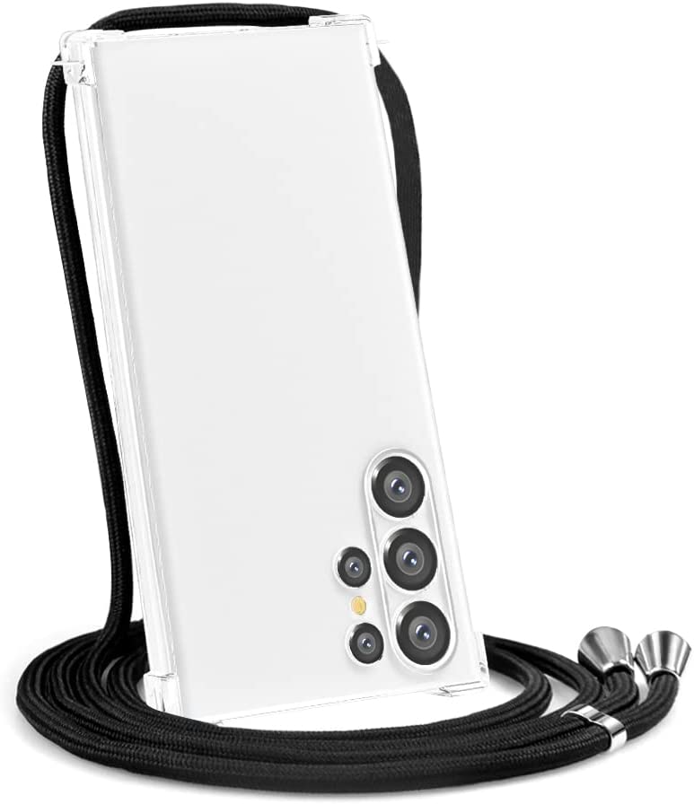 Samsung Galaxy S23 Ultra crossbody hoesje met draag koord