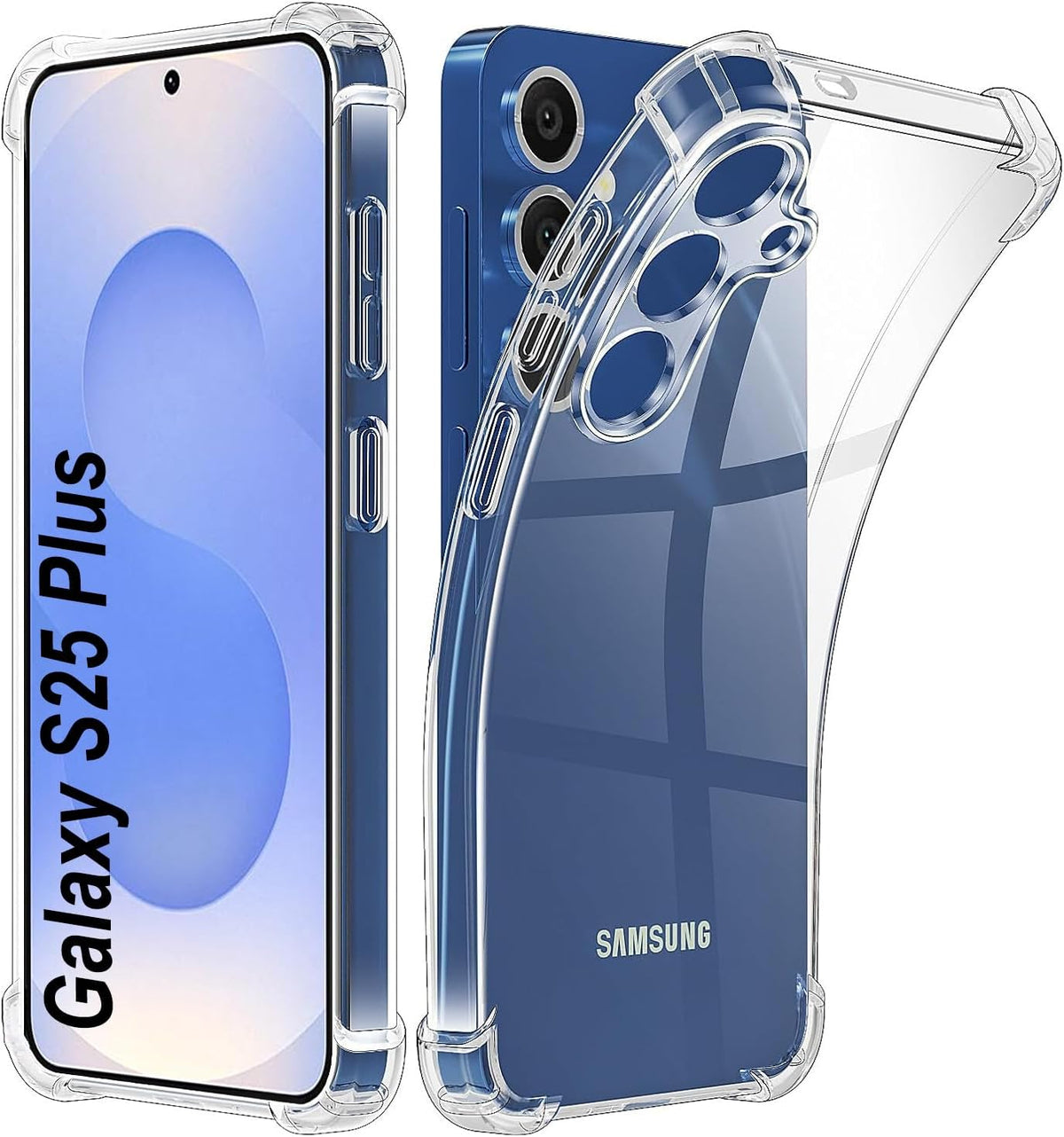 Samsung Galaxy S25+ hoesje met stevige hoeken