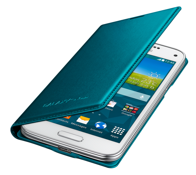 Samsung Galaxy S5 Mini Flip Cover groen EF-FG800BG