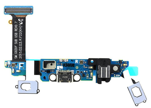 Samsung Galaxy S6 Micro USB connector met board