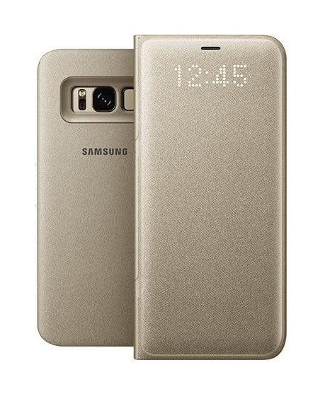 Samsung Galaxy S8 Flip Wallet LED goud EF-NG950PFE