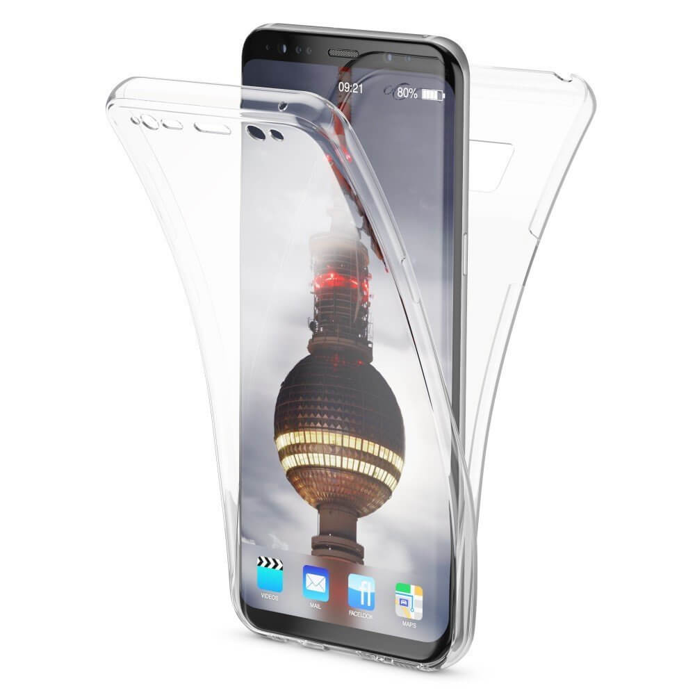 Samsung Galaxy S8 Plus TPU hoesje voor + achter