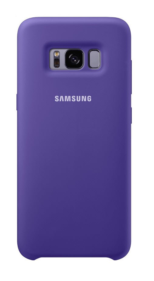 Samsung Galaxy S8 Silicone Cover paars EF-PG950TVE