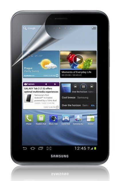 Samsung ETC-P1G5C screenprotector Samsung Galaxy Tab 2 7.0