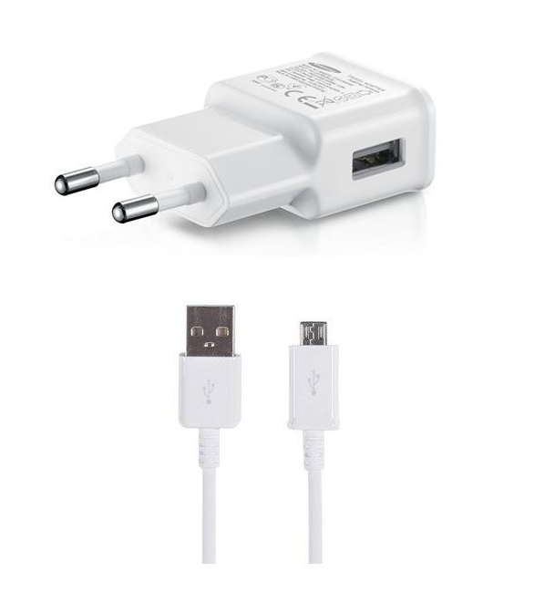 Samsung snellader set USB Adaptive Fast Charging 2A wit
