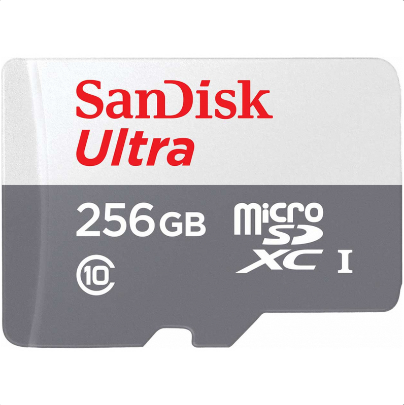 SanDisk microSDXC kaart - 256GB - Class 10 / UHS-1 U1 SDSQUNR-256G-GN3MN