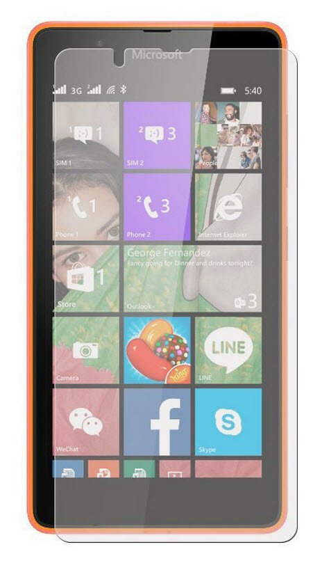 Screenprotector Microsoft Lumia 540 anti glare