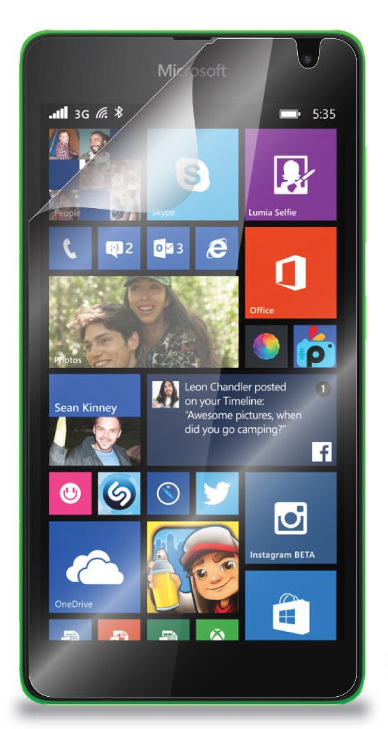 Screenprotector Microsoft Lumia 535 ultra clear