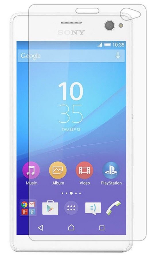 Screenprotector Sony xperia C4 anti glare