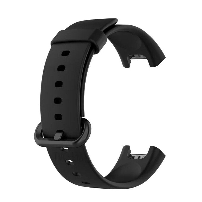 Siliconen bandje Xiaomi Mi Watch Lite zwart
