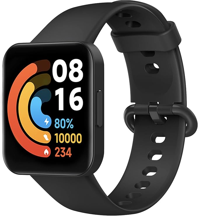 Siliconen bandje Xiaomi Redmi Watch 2 Lite zwart