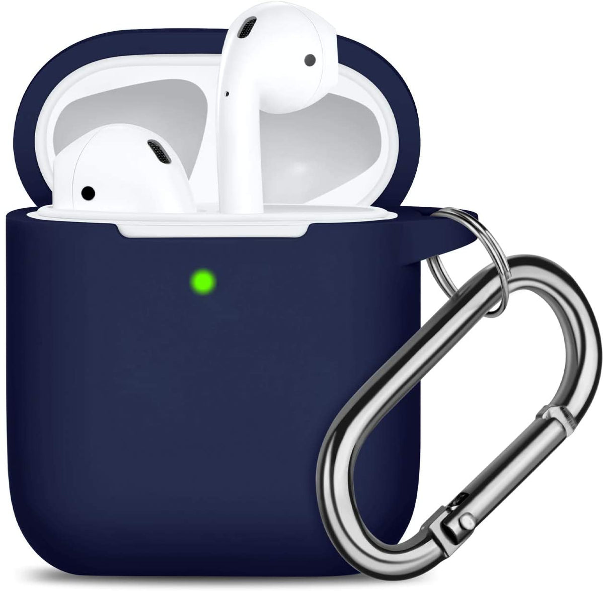 Siliconen hoesje voor Apple Airpods 1/2 blauw