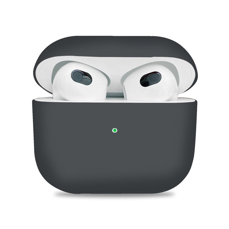Siliconen hoesje voor Apple Airpods 3 grijs