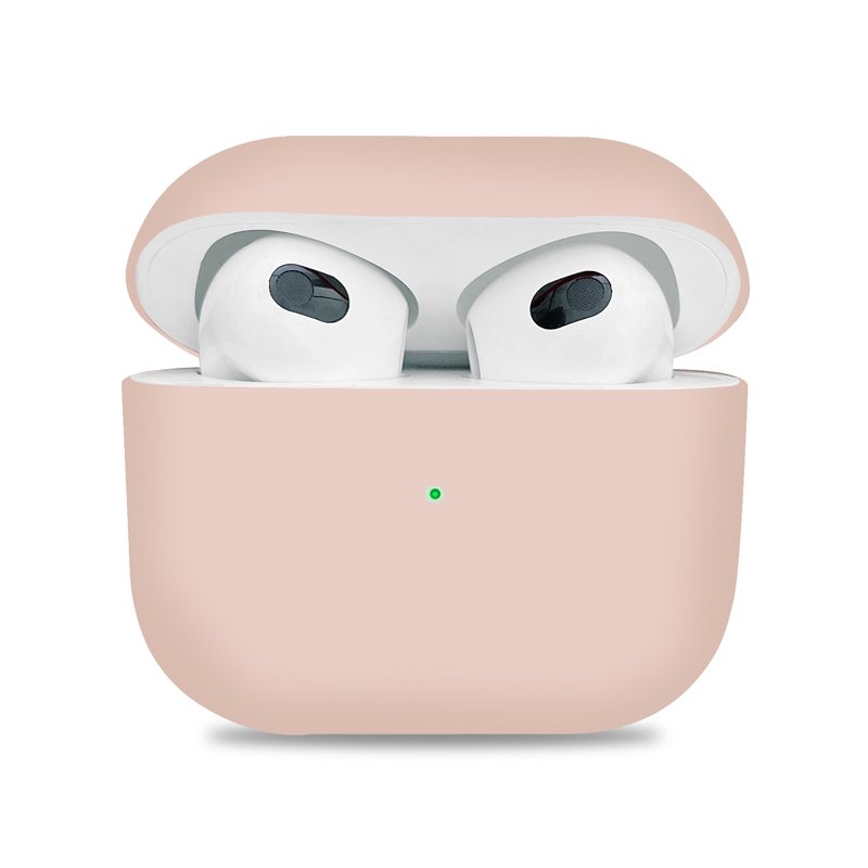 Siliconen hoesje voor Apple Airpods 3 sand