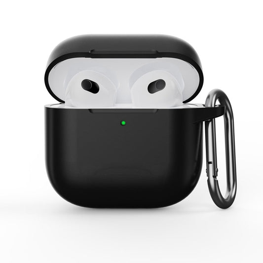 Siliconen hoesje voor Apple Airpods 4 zwart