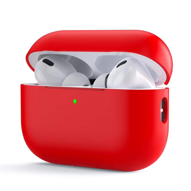 Siliconen hoesje voor Apple Airpods Pro 2 rood