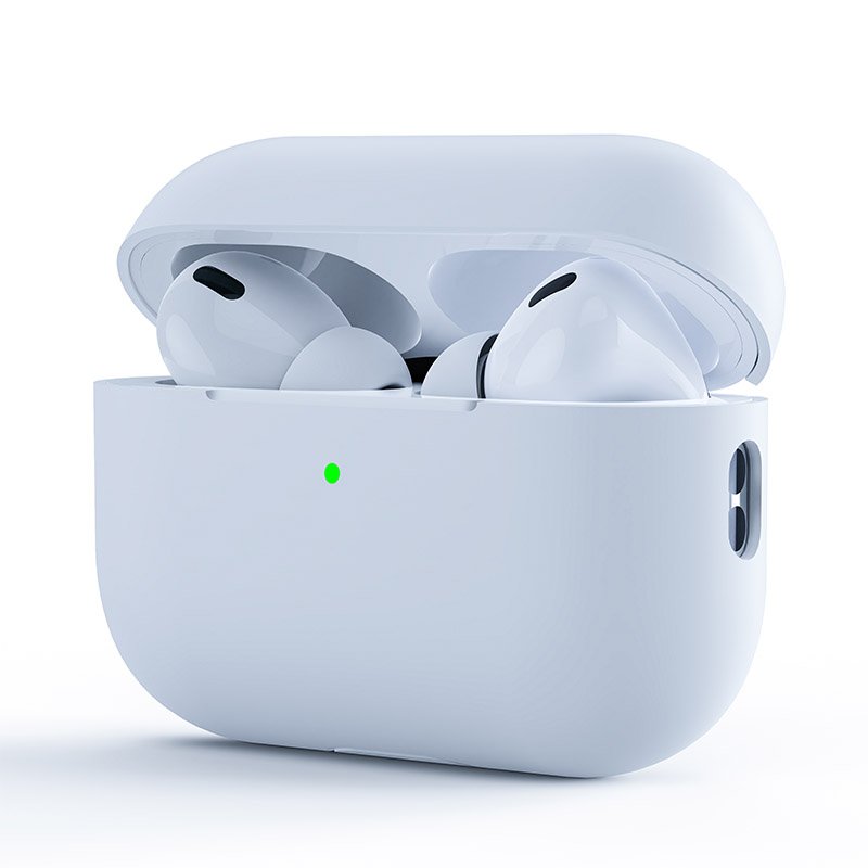 Siliconen hoesje voor Apple Airpods Pro 2 wit