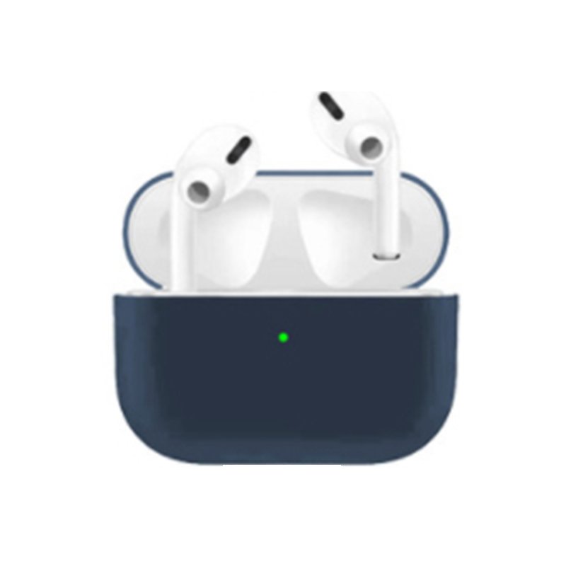 Siliconen hoesje voor Apple Airpods Pro donker blauw
