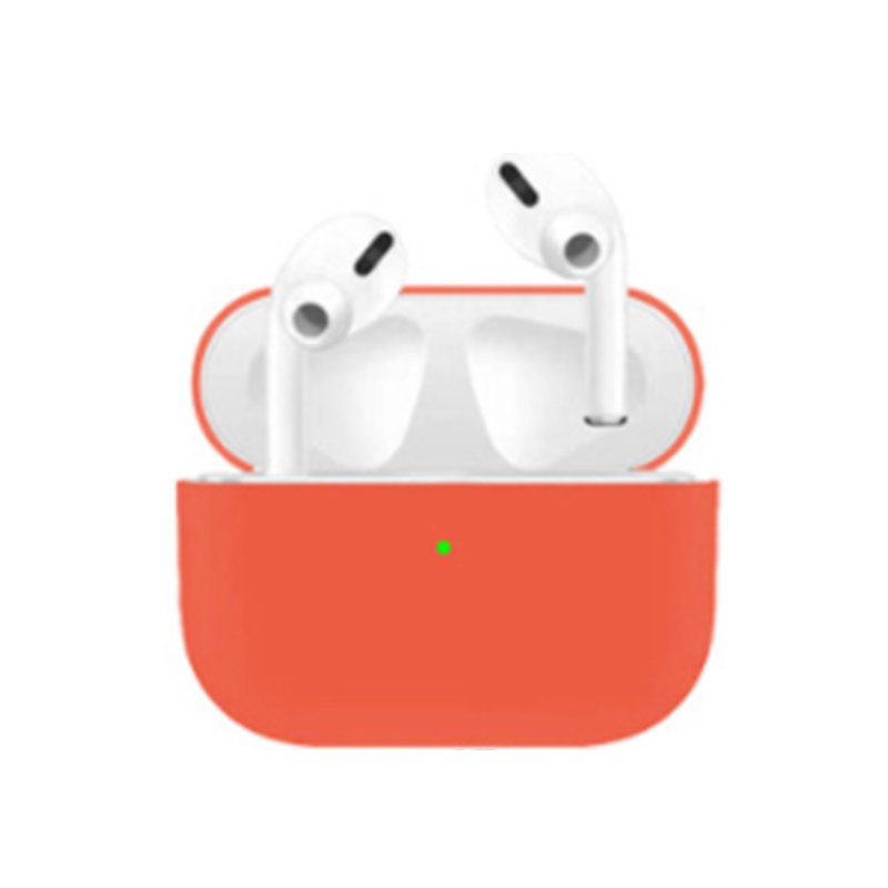 Siliconen hoesje voor Apple Airpods Pro koraal