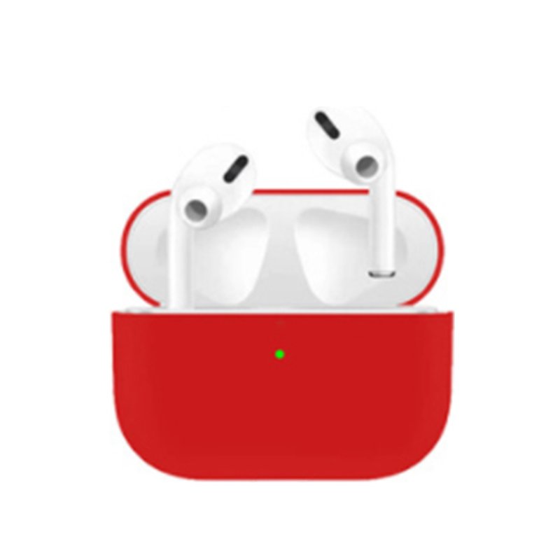 Siliconen hoesje voor Apple Airpods Pro rood