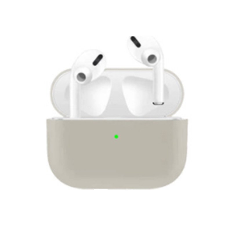 Siliconen hoesje voor Apple Airpods Pro Sand