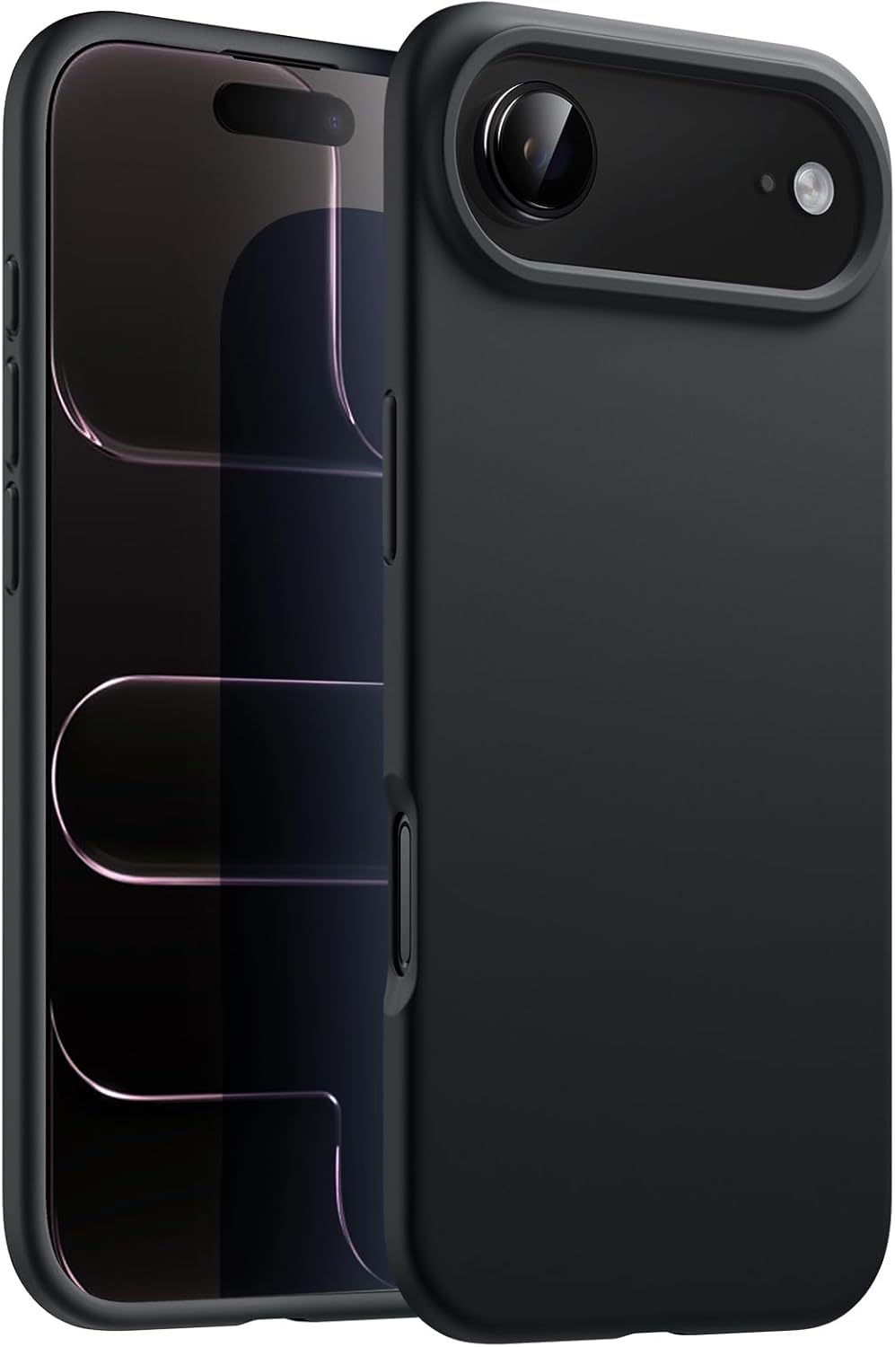 Siliconen TPU hoesje Apple iPhone 17 Air zwart