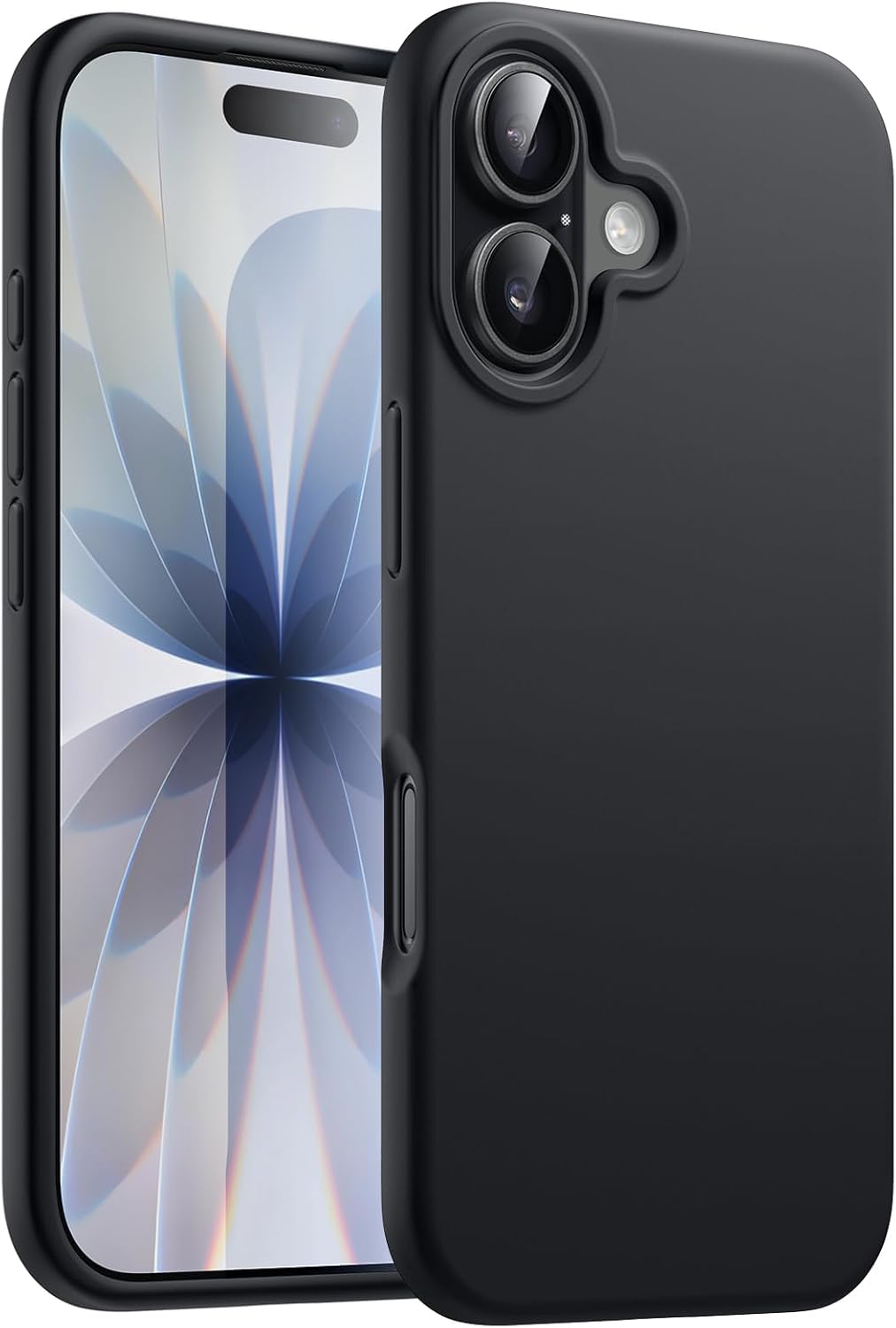 Siliconen TPU hoesje Apple iPhone 17 zwart