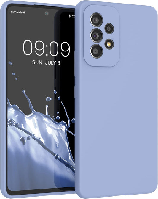 Siliconen TPU hoesje Samsung Galaxy A53 paars