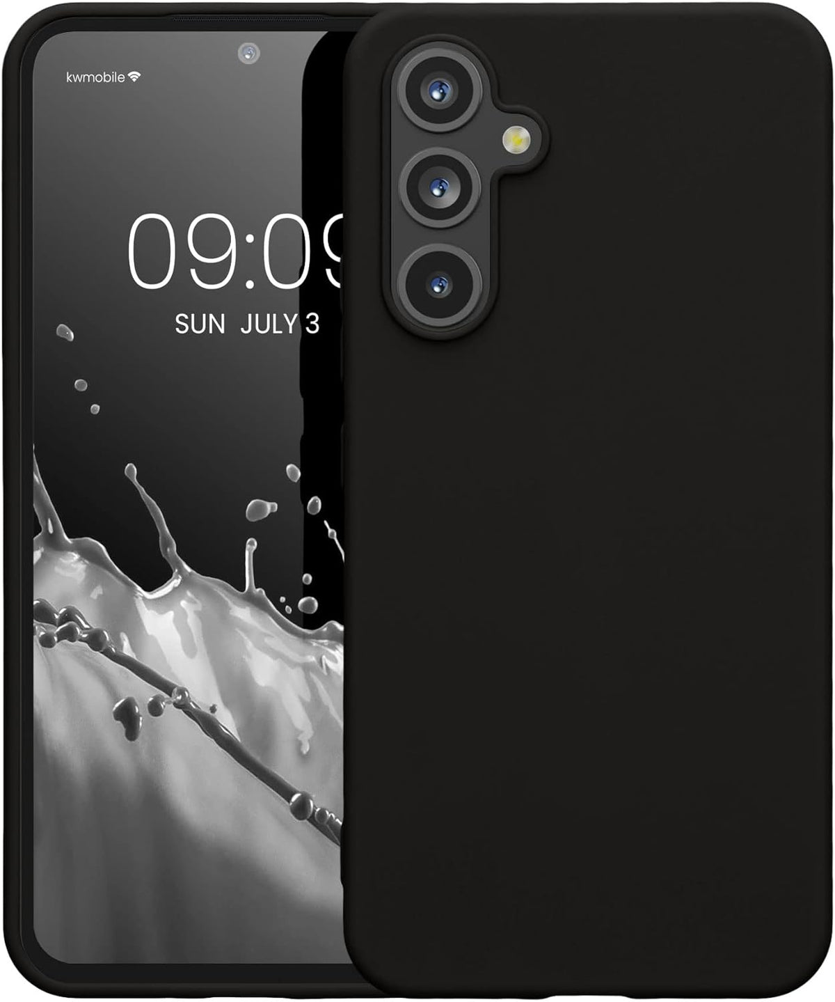 Siliconen TPU hoesje Samsung Galaxy A54 zwart