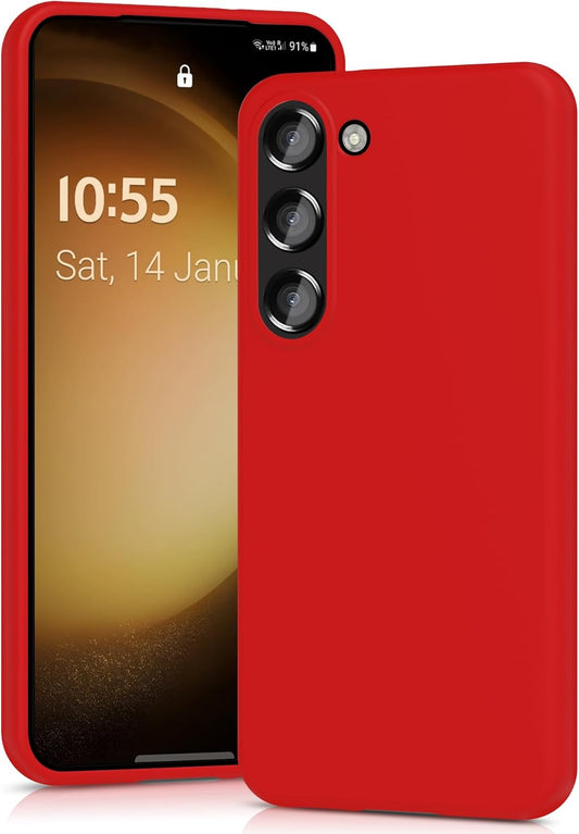 Siliconen TPU hoesje Samsung Galaxy S23 rood