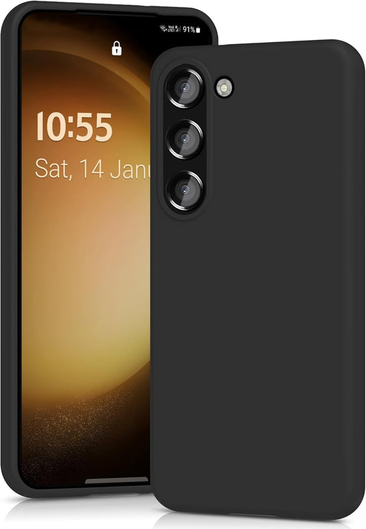 Siliconen TPU hoesje Samsung Galaxy S23 zwart