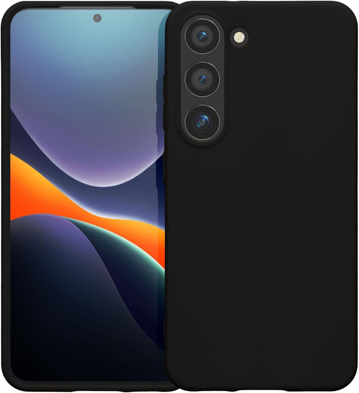 Siliconen TPU hoesje Samsung Galaxy S24+ zwart