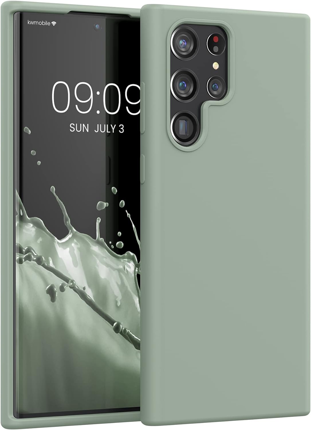 Siliconen TPU hoesje Samsung Galaxy S24 Ultra groen