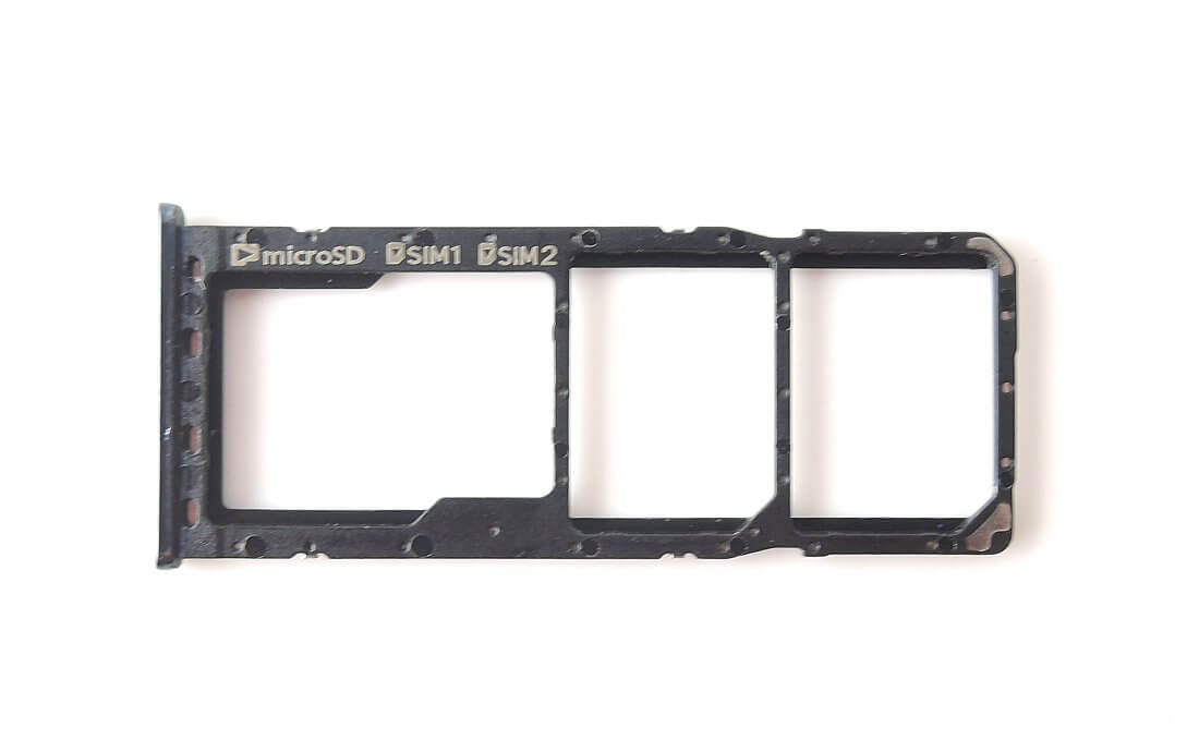 Sim en Micro SD kaart houder - Samsung Galaxy A7 2018 - zwart