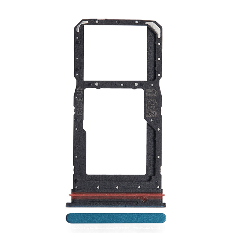 Sim kaart houder - Motorola Moto G77 - blauw