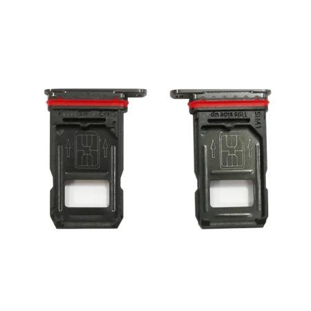Sim kaart houder - simtray OnePlus 7 Pro zwart