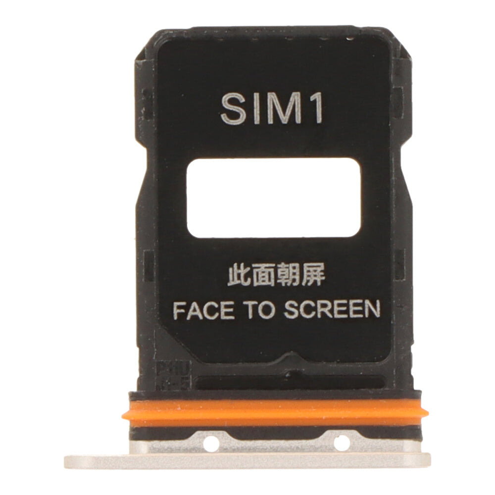 Sim kaart houder - Xiaomi Poco F8 Ultra - zilver
